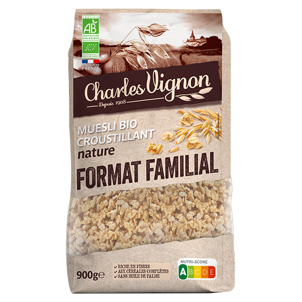 Muesli Croustillant </br><span> Nature</span> 