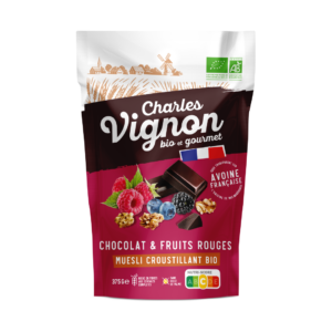 Muesli Croustillant Chocolat & Fruits Rouges